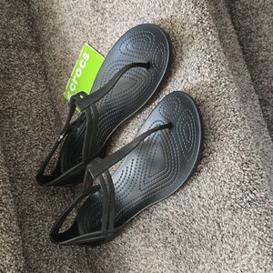 Crocs Isabella Womens Size 8 Black